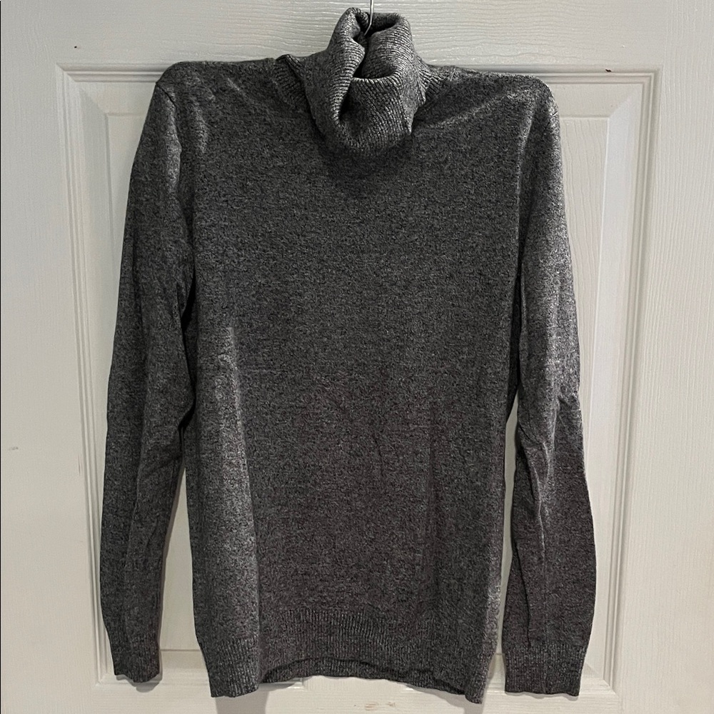 Andrew Marc Charcoal Turtleneck Sweater